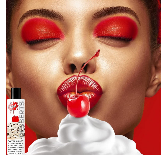 Съедобный Лубрикант WET Whipped Cream ( со вкусом сливок) 89 мл