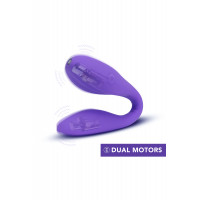 Универсальный вибратор для пар Blush WELLNESS DUO PURPLE