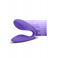 Универсальный вибратор для пар Blush WELLNESS DUO PURPLE