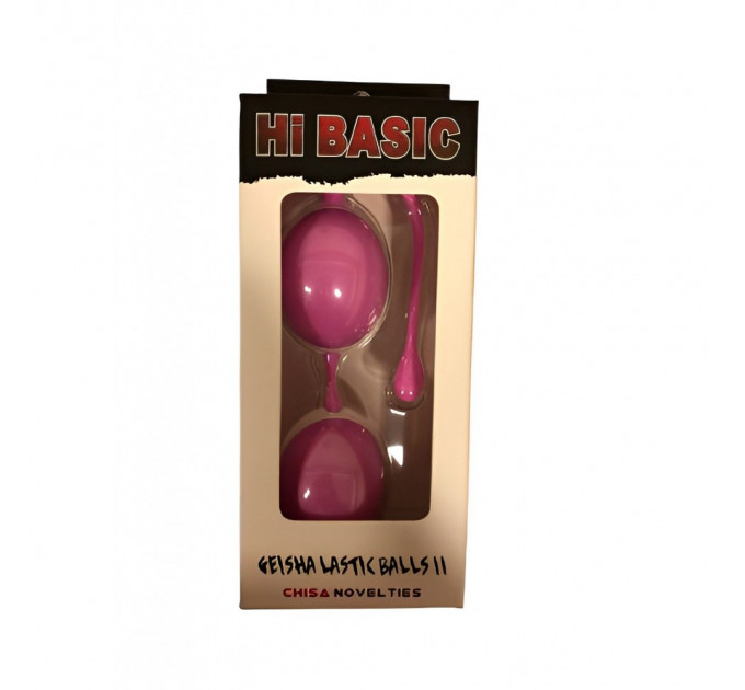 Вагінальні кульки Chisa Geisha Lastic Balls II, 20.5 х 3.6 см