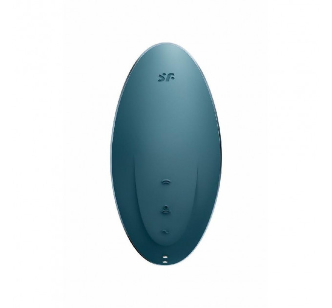 Вакуумный клиторальный стимулятор с вибрацией SATISFYER VULVA LOVER 1 BLUE