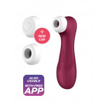 Вакуумный смарт стимулятор SATISFYER PRO 2 GENERATION 3 BLUETOOTH WINE RED