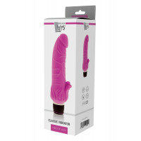 Вібромасажер класичний із стимулятором клітора DreamToys VIBES OF LOVE рожевий