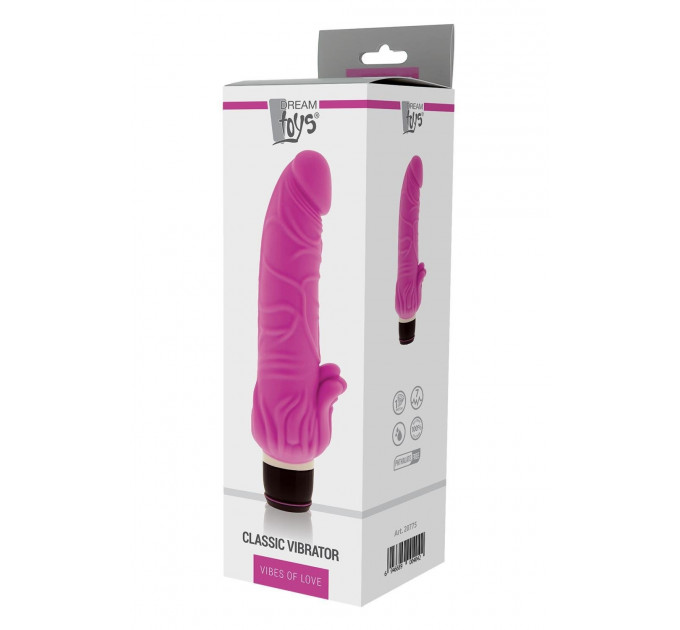 Вибромассажер PURRFECT SILICONE CLASSIC 7INCH, PINK