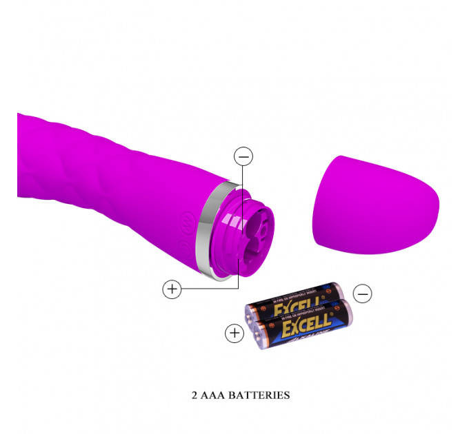 Вибратор для точки G Pretty Love Truda с гибкой головкой, фуксия, 18.8 х 3.5 см