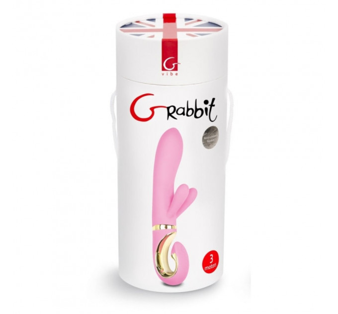 Вибратор-кролик для точки G из силикона G-Vibe розовый