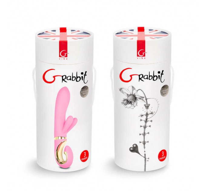 Вибратор-кролик для точки G из силикона G-Vibe розовый