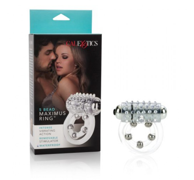 Виброкольцо California Exotic Novelties Maximu Bead Maximus Ring