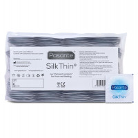 Презервативы ультратонкие Pasante Silk Thin латексные (цена за упаковку, 144 шт.)