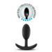 Анальная пробка Blush ANAL ADVENTURES VIBRA SLIM PLUG MEDIUM