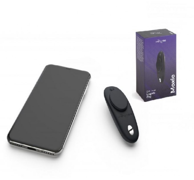 Вибратор в трусики Moxie от We-Vib с функцией управлением с телефона BLACK