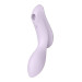Подвійний вібратор із вакуумною стимуляцією Satisfyer Curvy Trinity 2 violet