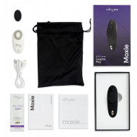 Вибратор в трусики Moxie от We-Vib с функцией управлением с телефона BLACK