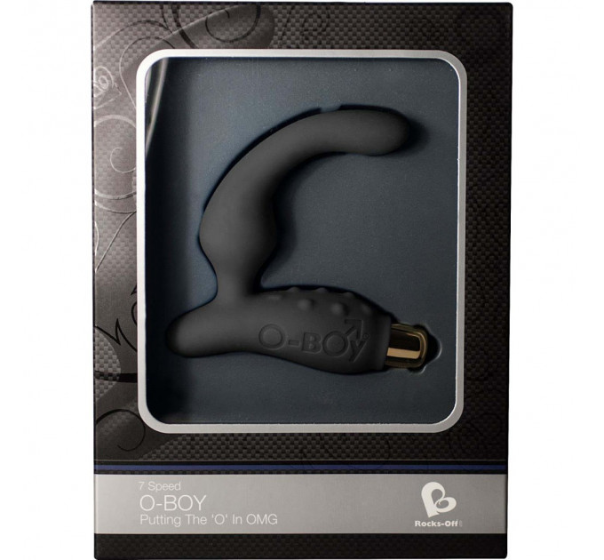 Массажер простаты O-BOY 7 Black Vibrator