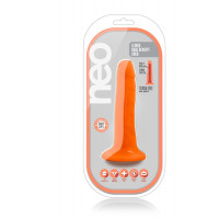 Фалоімітатор NEO 6INCH DUAL DENSITY cock NEON ORANGE