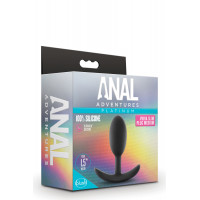 Анальна пробка Blush ANAL ADVENTURES VIBRA SLIM PLUG MEDIUM