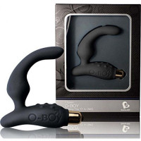 Массажер простаты O-BOY 7 Black Vibrator