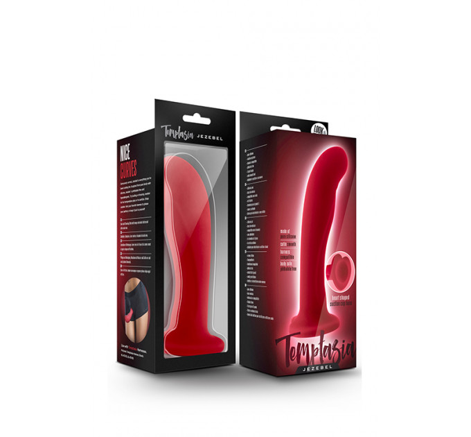 Фаллоимитатор на присоске TEMPTASIA JEZEBEL CRIMSON