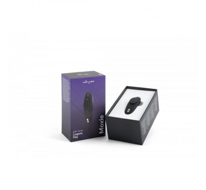 Вибратор в трусики Moxie от We-Vib с функцией управлением с телефона BLACK