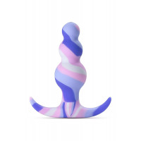 Анальная пробка, голубая, AVANT TWILIGHT BLUE