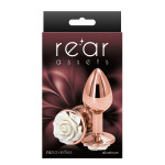Анальний плаг NS Novelties REAR ASSETS ROSE SMALL WHITE
