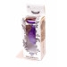 Анальная пробка с камнем Plug-Jewellery Purple Silicon PLUG Medium- Red Diamond размер М