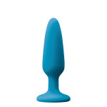 Анальная пробка силикон NS Novelties COLOURS PLEASURES SMALL PLUG BLUE