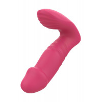 Анальний вібратор DREAM TOYS Essentials із поступальними рухами, рожевий