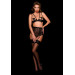 Бюстгальтер открытый OhMyG! Paris Half Bra кружевной, черный, L-XL