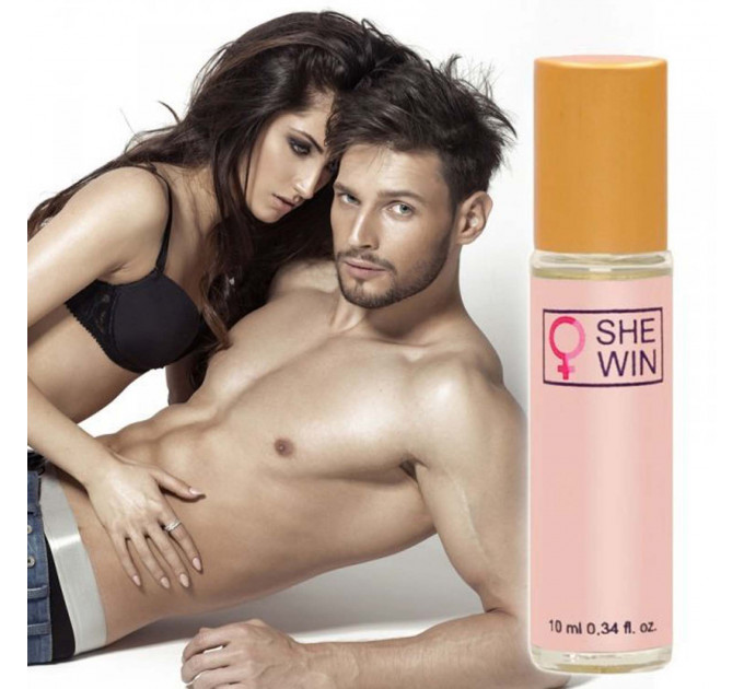 Духи із феромонами жіночі Aurora She Win, 10ml (roll-on)