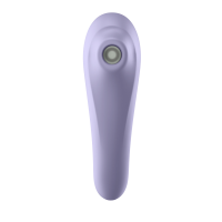 Двойной смарт вибратор с вакуумной стимуляцией Satisfyer Dual Pleasure сиреневый