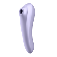 Двойной смарт вибратор с вакуумной стимуляцией Satisfyer Dual Pleasure сиреневый