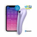 Двойной смарт вибратор с вакуумной стимуляцией SATISFYER DUAL PLEASURE MAUVE