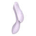 Подвійний вібратор із вакуумною стимуляцією Satisfyer Curvy Trinity 2 violet