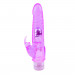Подвійний вібратор Chisa Novelties Jelly Glitters Dual Teaser Purple