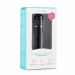 Вибратор Love Diamond Vibrator черный, украшенный стразами, 11.4 см.