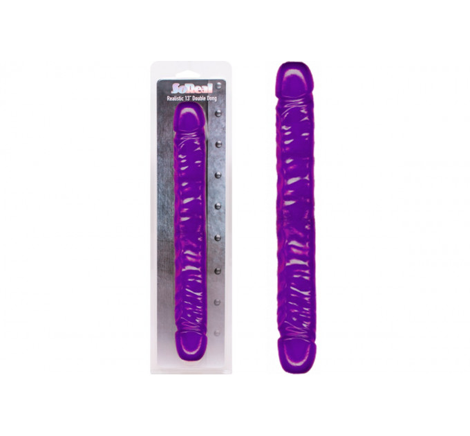 Фаллоимитатор двойной Seven Creations Lavender фиолетовый