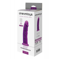 Фалоімітатор реалістичний Dreamtoys Real Love на присосці, фіолетовий