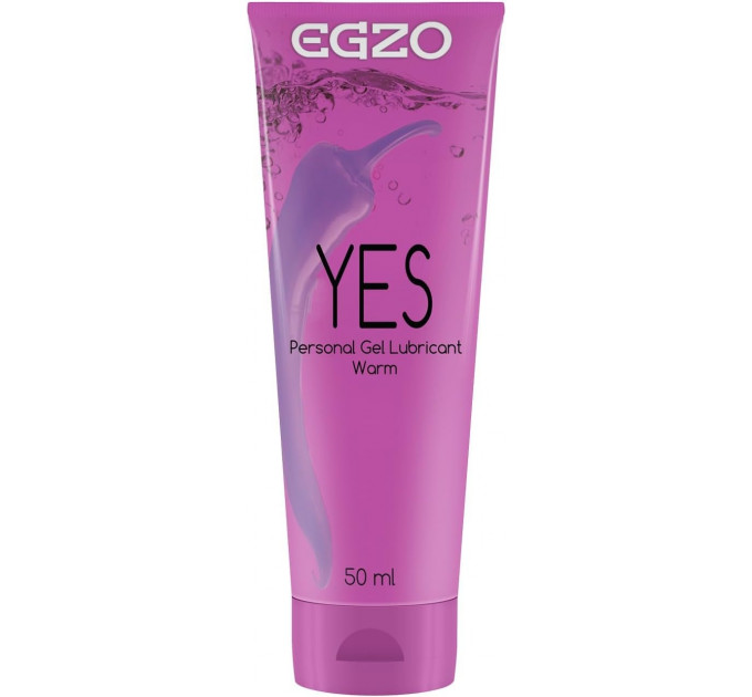 Гель-лубрикант с возбуждающим эффектом EGZO “YES”, 50 мл