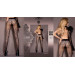 Колготки черные Ballerina's Secret Hush Hush с орнаментом, L/XL