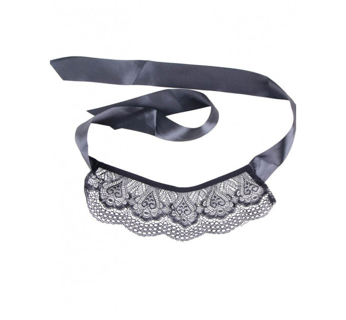 Комплект білизни Star Night боді та пов'язка на очі, чорний, M-L