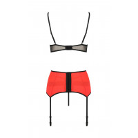 КОМПЛЕКТ НИЖНЬОЇ БІЛИЗНИ FEMMINA SET red S/M - Passion