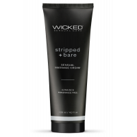 Масажний крем Wicked Sensual Care Stripped & Bare без запаху, 120 мл
