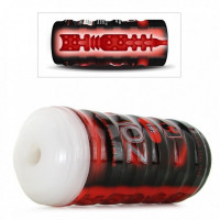 Мастурбатор в колбе Zolo Fire Cup, Red