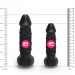 Мыло член Pure Bliss MINI на присоске, чёрное, 15 см