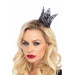 Мини-корона Leg Avenue Filigree Crownс узором, черная