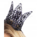 Мини-корона Leg Avenue Filigree Crownс узором, черная