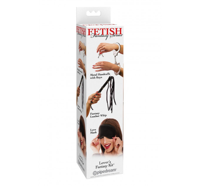 Набір БДСМ Pipedream Fetish Fantasy Series Lovers Kit чорний