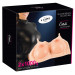 Накладные силиконовые груди Cottelli Collection Breasts with Bra с бюстгальтером, бежевые,2 х 1000 г