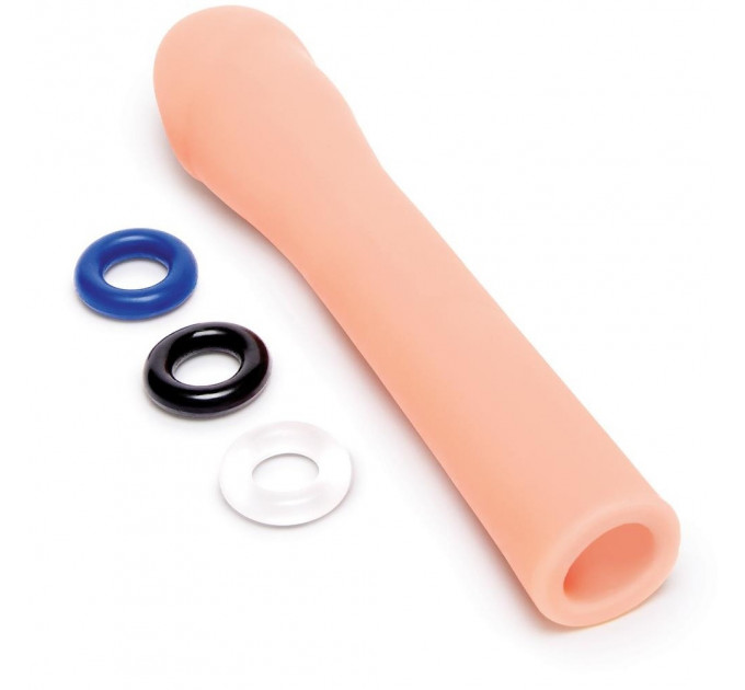 Насадка на пеніс Size-Up Penis Extender гладка, бежева